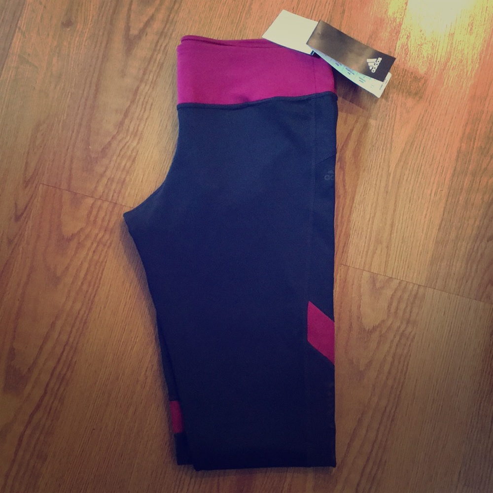 NWT. adidas mesh leggings
